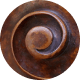 round cello scroll